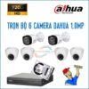 Trọn bộ 6 camera Dahua 1.0MP